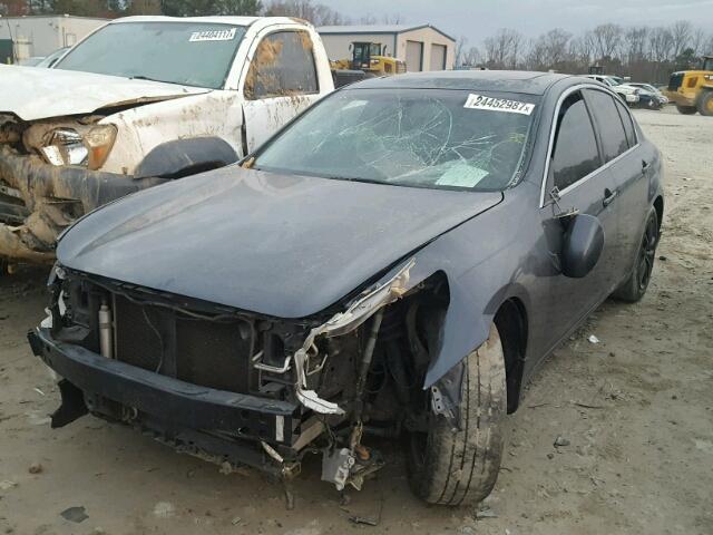 JNKBV61E97M724116 - 2007 INFINITI G35 GRAY photo 2