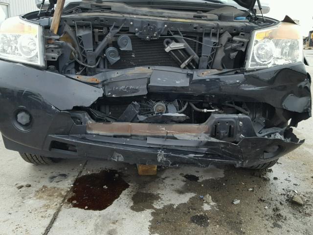 5N1BA08D18N616510 - 2008 NISSAN ARMADA SE BLACK photo 9