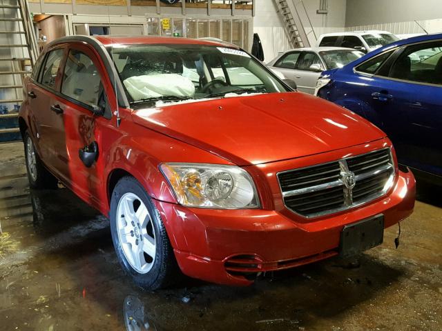 1B3HB48B28D528008 - 2008 DODGE CALIBER SX RED photo 1