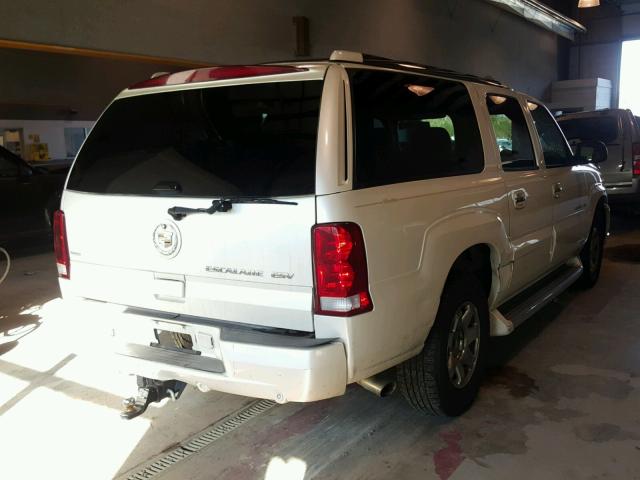 3GYFK66N45G105762 - 2005 CADILLAC ESCALADE E WHITE photo 4