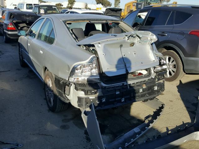 YV1RS592352463503 - 2005 VOLVO S60 2.5T SILVER photo 3