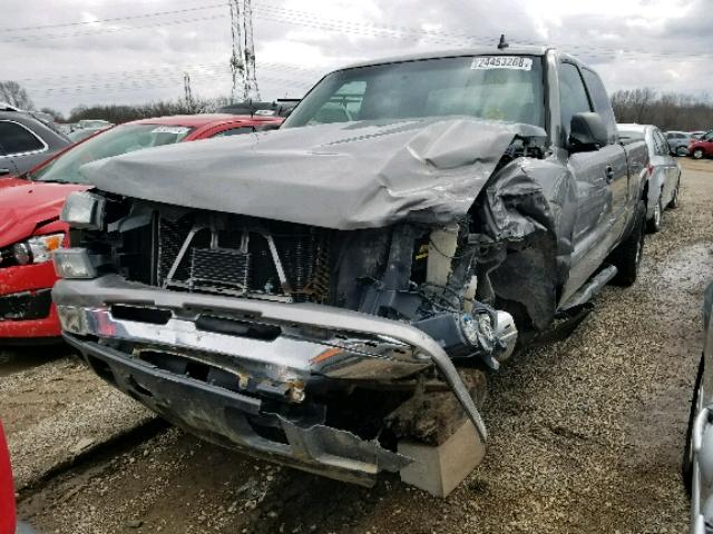 1GCEK19Z77E159022 - 2007 CHEVROLET SILVERADO GRAY photo 2