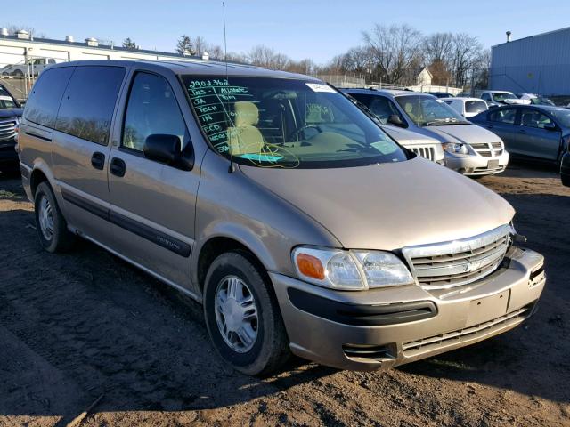 1GNDX03E73D283022 - 2003 CHEVROLET VENTURE BEIGE photo 1