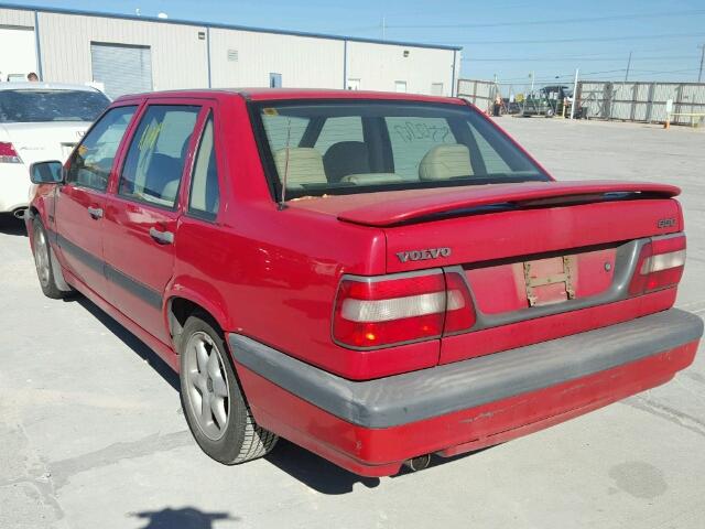 YV1LS5549V1384145 - 1997 VOLVO 850 RED photo 3