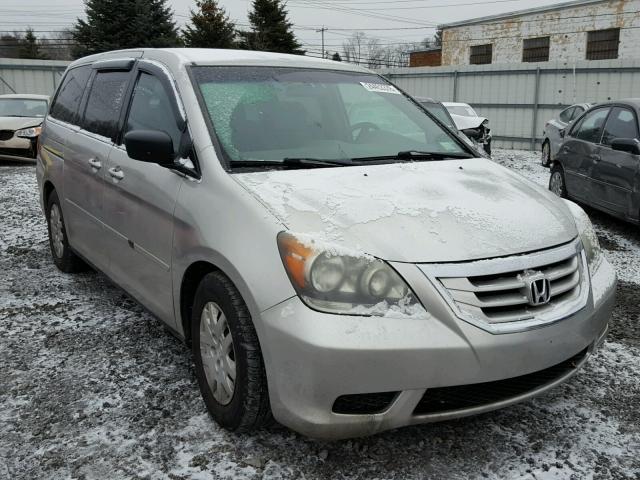 5FNRL38278B093537 - 2008 HONDA ODYSSEY LX SILVER photo 1