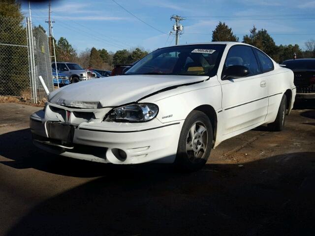 1G2NW12E64C153266 - 2004 PONTIAC GRAND AM G WHITE photo 2