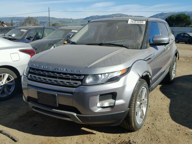 SALVR2BG0CH689408 - 2012 LAND ROVER RANGE ROVE GRAY photo 2