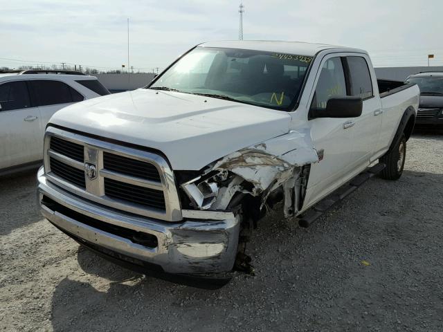 3D7TT2CT5BG610311 - 2011 DODGE RAM 2500 WHITE photo 2