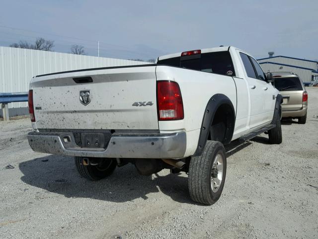 3D7TT2CT5BG610311 - 2011 DODGE RAM 2500 WHITE photo 4