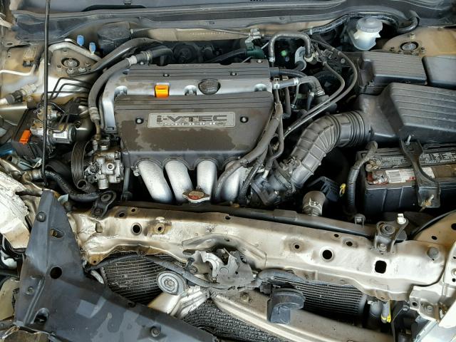 1HGCM56603A130807 - 2003 HONDA ACCORD EX GOLD photo 7