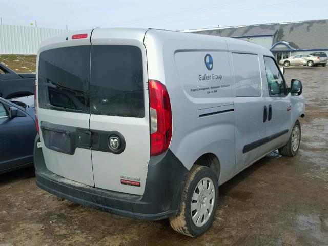 ZFBERFAT0F6197896 - 2015 RAM PROMASTER SILVER photo 4