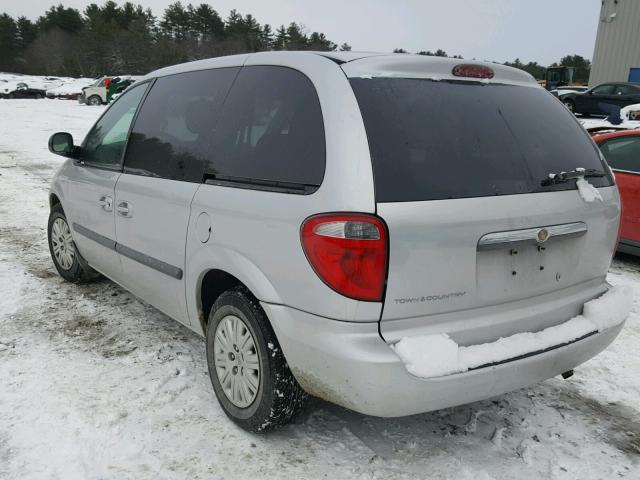 1A4GJ45R67B152030 - 2007 CHRYSLER TOWN & COU SILVER photo 3