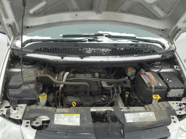 1A4GJ45R67B152030 - 2007 CHRYSLER TOWN & COU SILVER photo 7