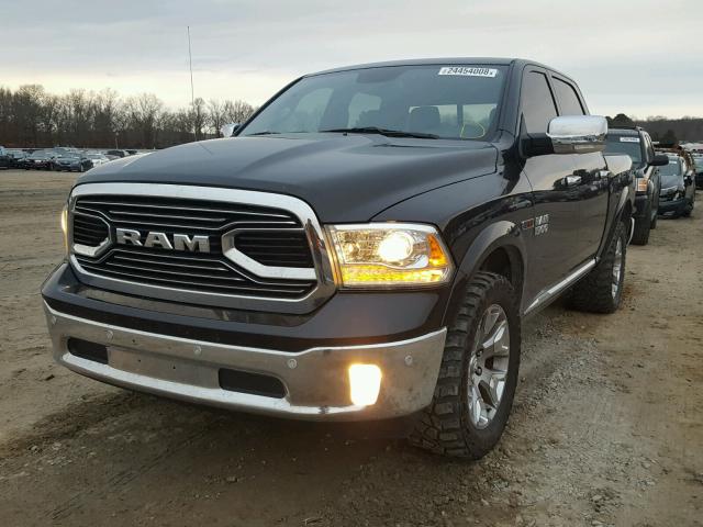 1C6RR7PM0GS380039 - 2016 RAM 1500 LONGH BLACK photo 2