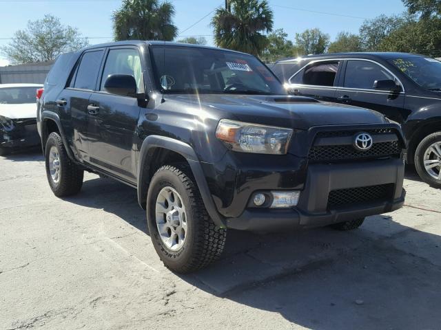 JTEBU5JR3C5107182 - 2012 TOYOTA 4RUNNER SR BLACK photo 1