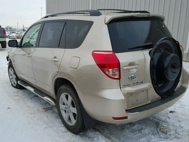 JTMBK34V275029426 - 2007 TOYOTA RAV4 LIMIT GOLD photo 3