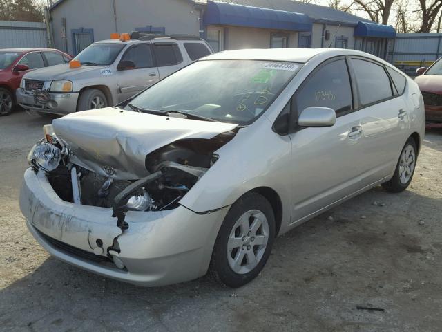 JTDKB20UX57037444 - 2005 TOYOTA PRIUS SILVER photo 2