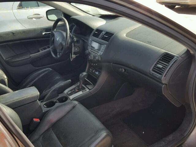 1HGCM66576A041446 - 2006 HONDA ACCORD EX GRAY photo 5