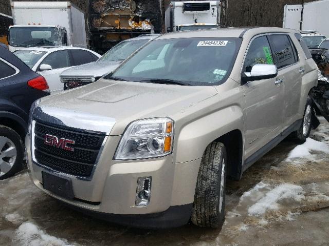 2GKFLREK8C6174267 - 2012 GMC TERRAIN SL BEIGE photo 2