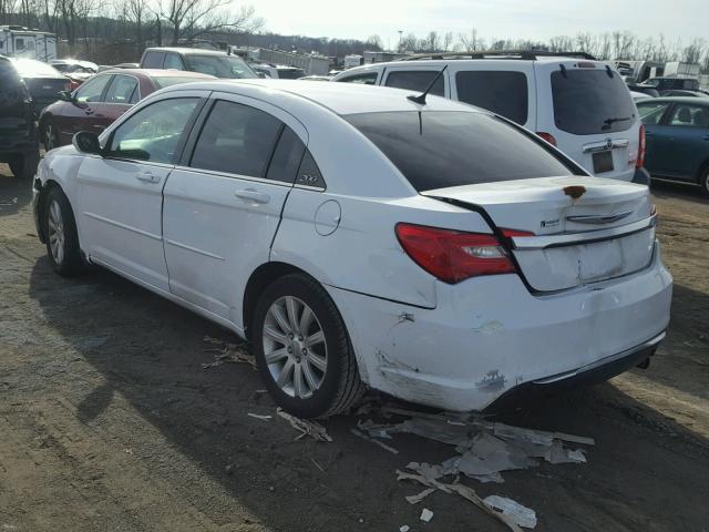 1C3CCBBB6DN588756 - 2013 CHRYSLER 200 TOURIN WHITE photo 3