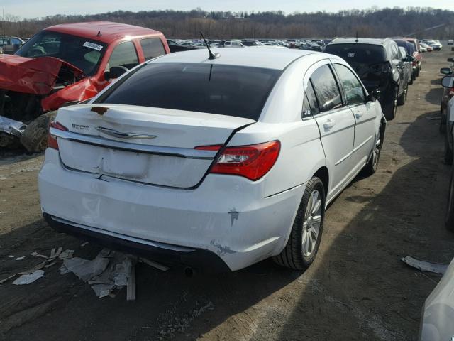 1C3CCBBB6DN588756 - 2013 CHRYSLER 200 TOURIN WHITE photo 4