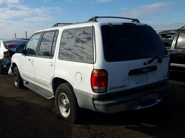 1FMZU32E7XZB89690 - 1999 FORD EXPLORER WHITE photo 3