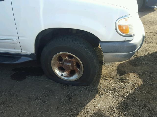 1FMZU32E7XZB89690 - 1999 FORD EXPLORER WHITE photo 9