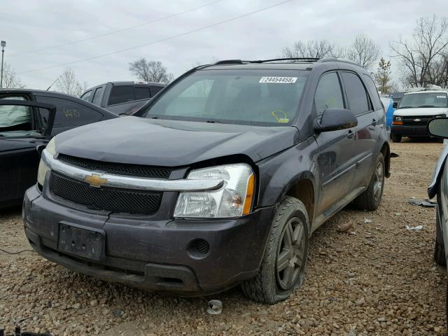 2CNDL33F886302984 - 2008 CHEVROLET EQUINOX LT GRAY photo 2