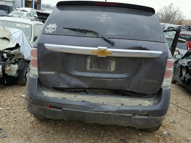 2CNDL33F886302984 - 2008 CHEVROLET EQUINOX LT GRAY photo 9