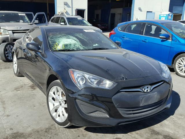 KMHHT6KDXDU096775 - 2013 HYUNDAI GENESIS CO BLACK photo 1