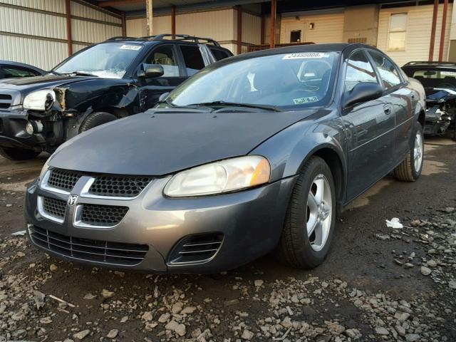 1B3EL46X25N519832 - 2005 DODGE STRATUS SX GRAY photo 2