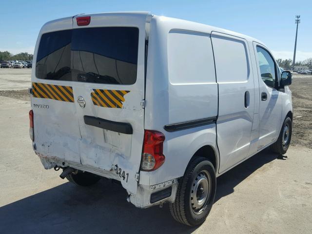 3N6CM0KN1EK698061 - 2014 NISSAN NV200 2.5S WHITE photo 4