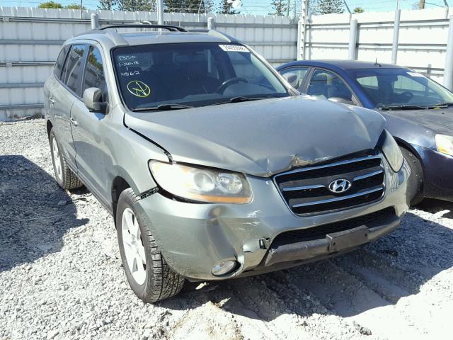 5NMSH13E68H134862 - 2008 HYUNDAI SANTA FE S GREEN photo 1