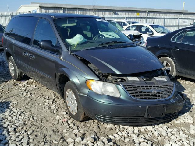 2C4GP44363R203314 - 2003 CHRYSLER TOWN & COU GRAY photo 1