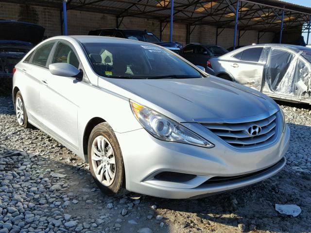 5NPEB4AC3BH006185 - 2011 HYUNDAI SONATA GLS SILVER photo 1