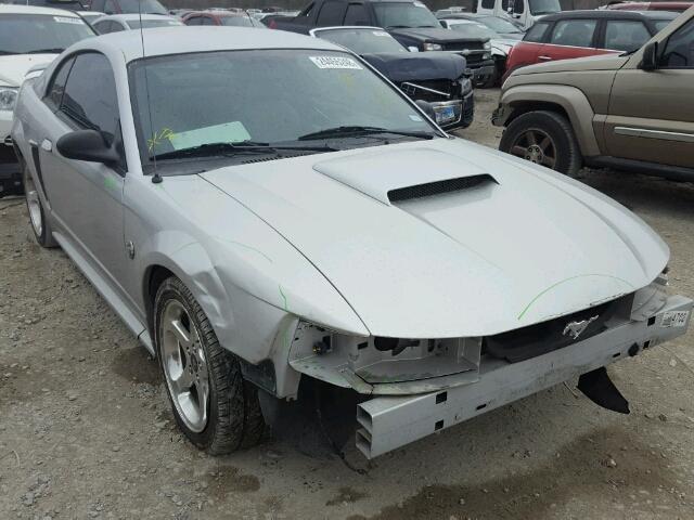 1FAFP42X24F175978 - 2004 FORD MUSTANG GT SILVER photo 1