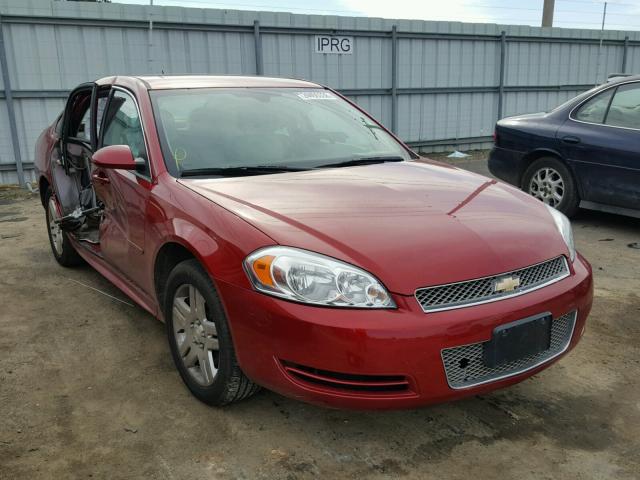 2G1WB5E33D1135111 - 2013 CHEVROLET IMPALA LT RED photo 1