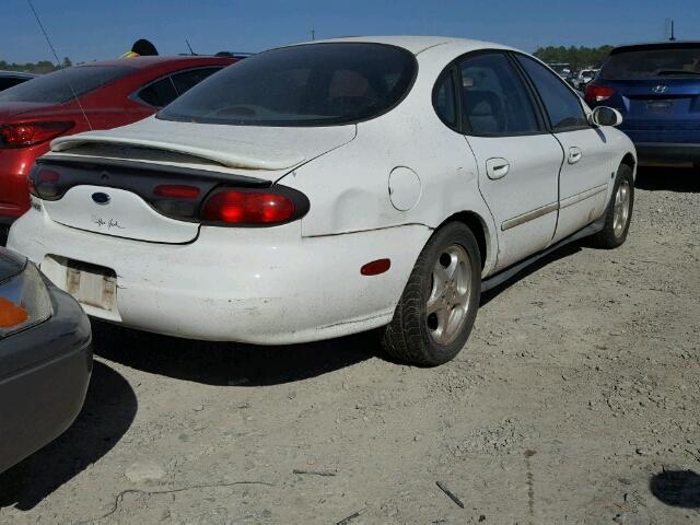 1FAFP53S2XA235249 - 1999 FORD TAURUS SE WHITE photo 4