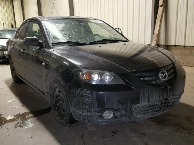 JM1BK123061422966 - 2006 MAZDA 3 S BLACK photo 1