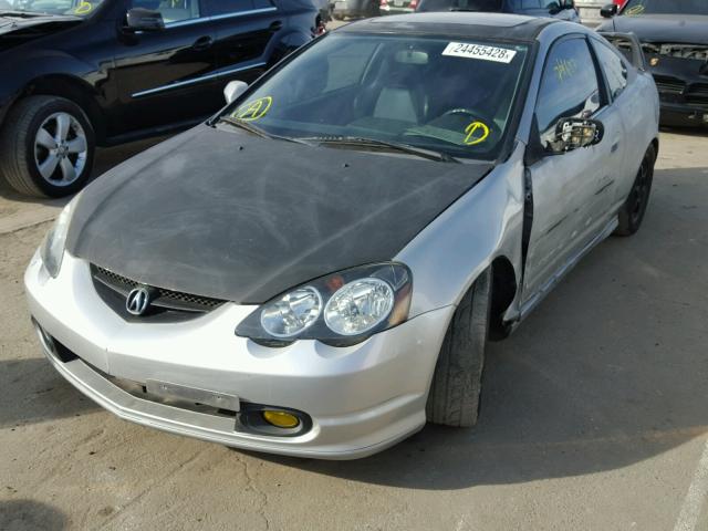 JH4DC53052C003333 - 2002 ACURA RSX TYPE-S SILVER photo 2