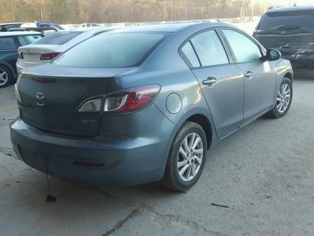 JM1BL1V72C1655190 - 2012 MAZDA 3 I GREEN photo 4