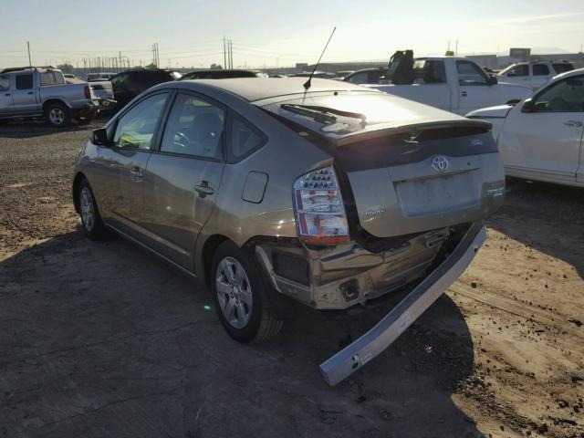 JTDKB20U183317670 - 2008 TOYOTA PRIUS GOLD photo 3