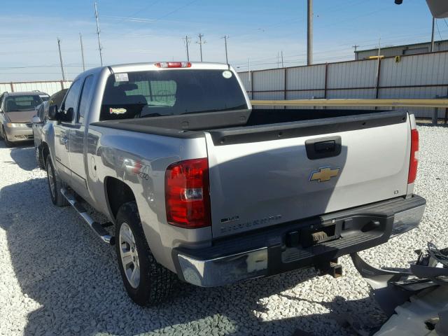 2GCEK190281190523 - 2008 CHEVROLET SILVERADO GRAY photo 3