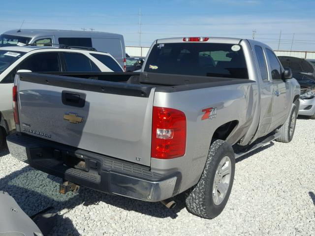 2GCEK190281190523 - 2008 CHEVROLET SILVERADO GRAY photo 4