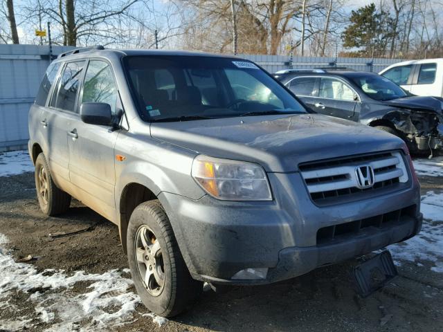 5FNYF18498B029668 - 2008 HONDA PILOT EX CHARCOAL photo 1