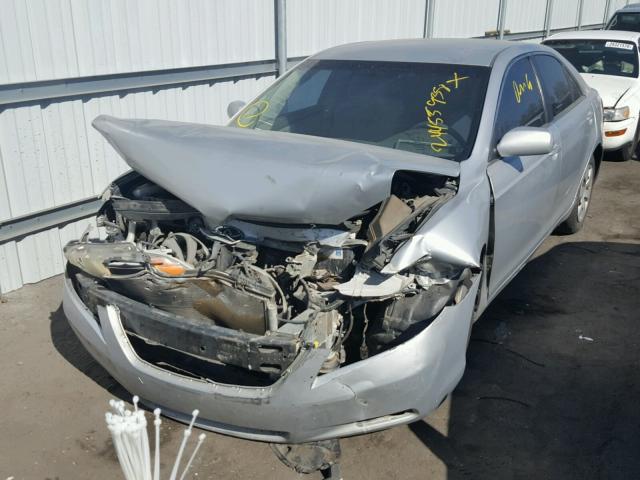 4T1BE46K97U525101 - 2007 TOYOTA CAMRY NEW SILVER photo 2