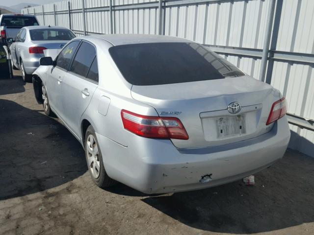 4T1BE46K97U525101 - 2007 TOYOTA CAMRY NEW SILVER photo 3