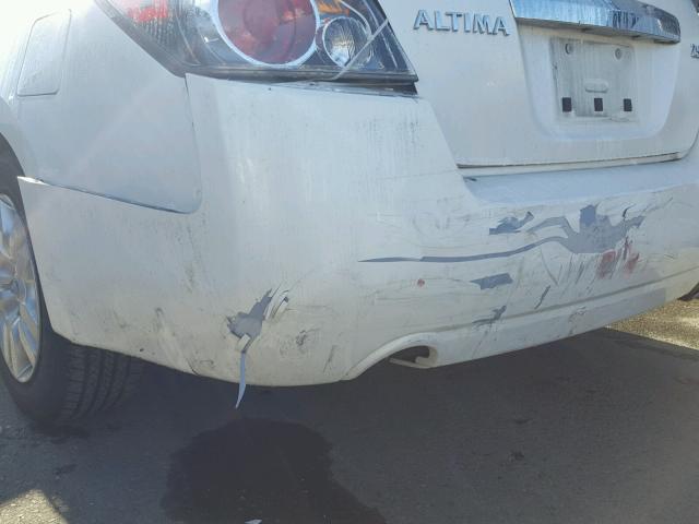 1N4AL2AP3AN489703 - 2010 NISSAN ALTIMA BAS WHITE photo 9