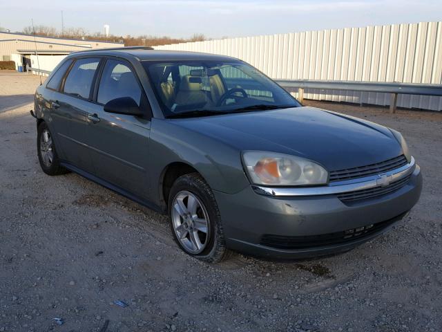 1G1ZT62825F127267 - 2005 CHEVROLET MALIBU MAX GREEN photo 1