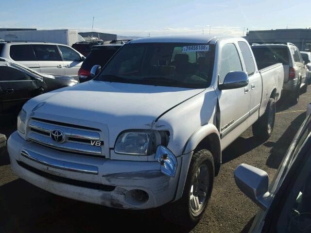 5TBBT44116S475696 - 2006 TOYOTA TUNDRA ACC WHITE photo 2